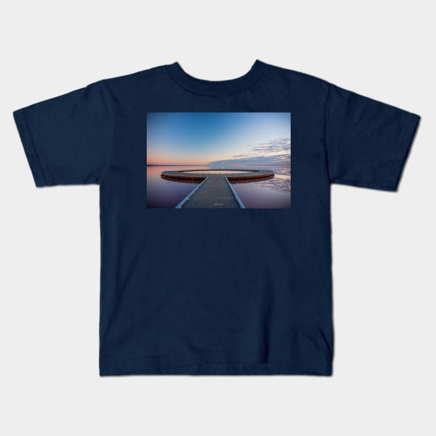 Lake Tyrrell, Sea Lake, Mallee Region, Victoria, Australia Kids T-Shirt by VickiWalsh